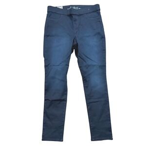 Gloria Vanderbilt Womens Plus 14 XL 1X Pull On Comfort Jeans High Rise Slim Leg